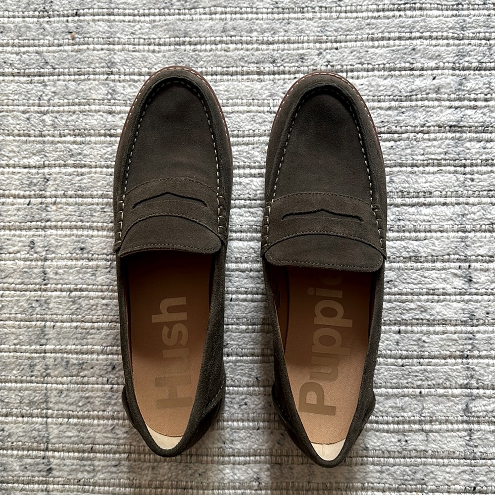 Hush Puppies Suede Loafers